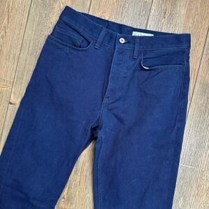 Gustin Cobalt Indigo Kersey 5 Pocket Pants #163 Vintage Straight Fit Mens 30x31